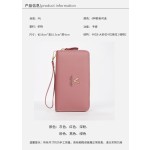 新款钱包女长款女式手拿包双层拉链大容量零钱包多用手机包卡包女